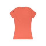 Women's Jersey Short Sleeve Deep V-Neck Tee