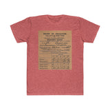 Board of Ed - Report Card Fitted Tee