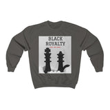 Black Royalty Chess Crewneck Sweatshirt