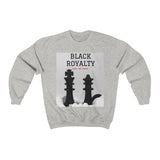 Black Royalty Chess Crewneck Sweatshirt