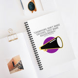 Adjustments Spiral Notebook - Ruled Line