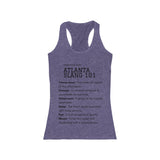 Atlanta Slang Women's Racerback Tank