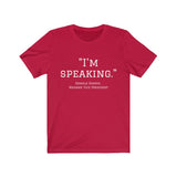 I'm Speaking