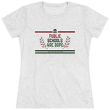 Public Schools Are Dope Women's Triblend Tee