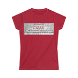 definition of CLASS Women's Softstyle Tee