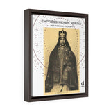 Vertical Framed Premium Gallery Wrap Canvas