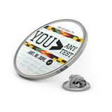 Greater > Than! Metal Pin