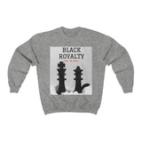 Black Royalty Chess Crewneck Sweatshirt