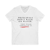 PDWOW Jersey Short Sleeve V-Neck Tee