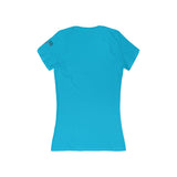 Women's Jersey Short Sleeve Deep V-Neck Tee