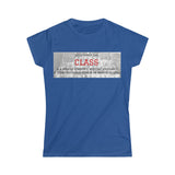 definition of CLASS Women's Softstyle Tee