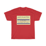 When I'm Writing Unisex Heavy Cotton Tee