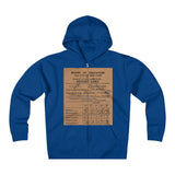 B.O.E. Heavyweight Fleece Zip Hoodie