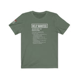 HELP WANTED Short Sleeve Tee