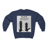 Black Royalty Chess Crewneck Sweatshirt