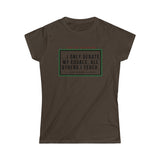 I Only Debate My Equals Women's Tee