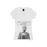 Dunbar Jersey Short Sleeve Deep V-Neck Tee