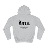 Grey Laney Walker BLVD '93 Til' Hoodie Front & Back