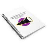 Adjustments Spiral Notebook - Ruled Line