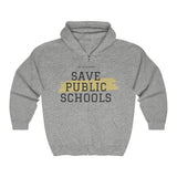 Save Public Schools Unisex Heavy Blend™ Full Zip Hooded Sweatshirt