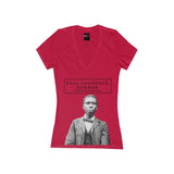 Dunbar Jersey Short Sleeve Deep V-Neck Tee