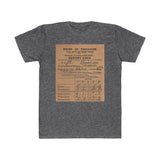 Board of Ed - Report Card Fitted Tee