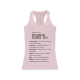 Atlanta Slang Women's Racerback Tank
