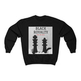 Black Royalty Chess Crewneck Sweatshirt