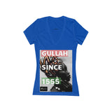 GS-1555 Jersey Short Sleeve Deep V-Neck Tee