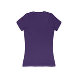 Women's Jersey Short Sleeve Deep V-Neck Tee