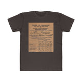 Board of Ed - Report Card Fitted Tee