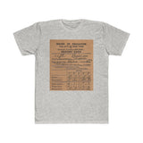 Board of Ed - Report Card Fitted Tee
