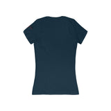 Women's Jersey Short Sleeve Deep V-Neck Tee