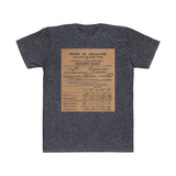 Board of Ed - Report Card Fitted Tee
