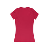 Women's Jersey Short Sleeve Deep V-Neck Tee