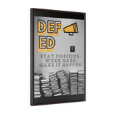 MegaDEF Premium Gallery Wrap Canvas