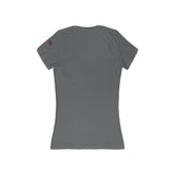 Women's Jersey Short Sleeve Deep V-Neck Tee