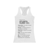 Atlanta Slang Women's Racerback Tank