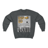 DEF ED Megaphone Heavy Blend™ Crewneck Sweatshirt