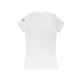 Women's Jersey Short Sleeve Deep V-Neck Tee