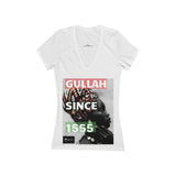 GS-1555 Jersey Short Sleeve Deep V-Neck Tee