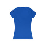 Women's Jersey Short Sleeve Deep V-Neck Tee