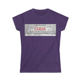 definition of CLASS Women's Softstyle Tee