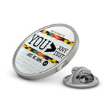 Greater > Than! Metal Pin