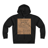 B.O.E. Heavyweight Fleece Zip Hoodie