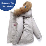 Def-ED Men's Thick Snow Parka