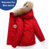 Def-ED Men's Thick Snow Parka
