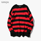 Def-ED Striped Pullover